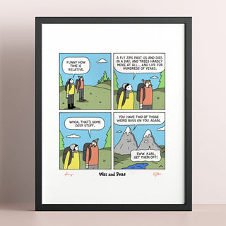Time is Relative Signed Print