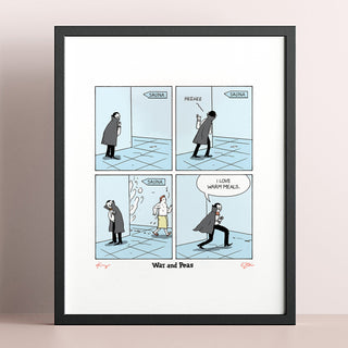 Warm Meals Comic Print