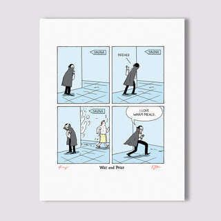 Warm Meals Comic Print